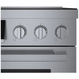 Bosch 800 Series HIS8655C Induction Range, 3.7 cu. ft. Capacity, 36 inch Exterior Width, True Convection, 5 Burners, Manual Clean, 5,500 W Highest Element, Stainless Steel colour