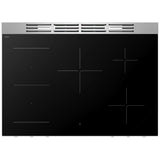 Bosch HIS8657C Induction Range, 5.4 cu. ft. Capacity, 36 inch Exterior Width, Dual Fan True Convection, 5 Burners, Air Fry, Steam & Self Clean, 5,500 W Highest Element, Stainless Steel colour