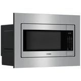 Bosch 300 Series HMB30155UC Microwave, 24 inch Exterior Width, 2.1 cu. ft. Capacity, 1,000 W Watts, Convection, Stainless Steel Interior, Stainless Steel colour