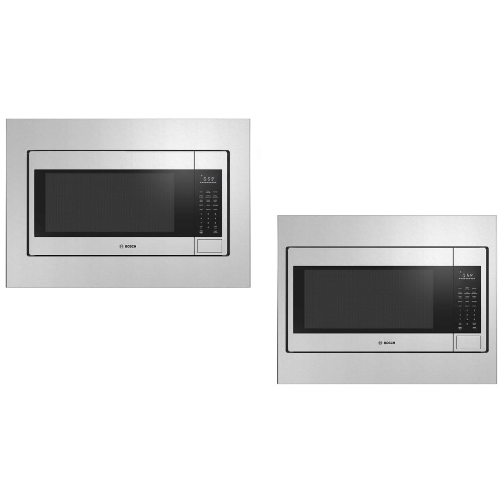 300 Series, Built In Microwave Oven, 24'', Door hinge: Left, Stainless Steel HMB30155UC
