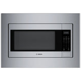 Bosch 300 Series HMB30155UC Microwave, 24 inch Exterior Width, 2.1 cu. ft. Capacity, 1,000 W Watts, Convection, Stainless Steel Interior, Stainless Steel colour