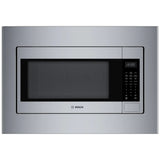 Bosch 300 Series HMB30155UC Microwave, 24 inch Exterior Width, 2.1 cu. ft. Capacity, 1,000 W Watts, Convection, Stainless Steel Interior, Stainless Steel colour