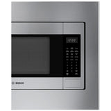 Bosch 300 Series HMB30155UC Microwave, 24 inch Exterior Width, 2.1 cu. ft. Capacity, 1,000 W Watts, Convection, Stainless Steel Interior, Stainless Steel colour
