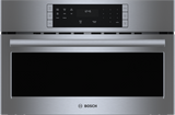 Bosch 500 Series HMB50152UC Built In Microwave, 30 inch Exterior Width, 1.6 cu. ft. Capacity, 950 W Watts, Stainless Steel Interior, Stainless Steel colour