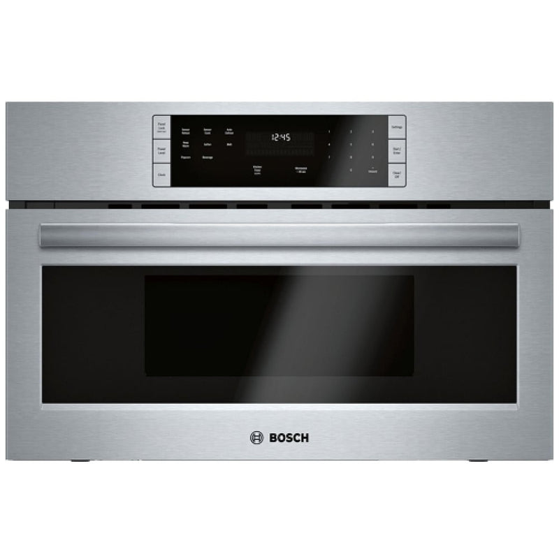 Bosch 500 Series HMB50152UC Built In Microwave, 30 inch Exterior Width, 1.6 cu. ft. Capacity, 950 W Watts, Stainless Steel Interior, Stainless Steel colour