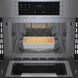 Bosch 500 Series HMB57152UC Built In Microwave, 27 inch Exterior Width, 1.6 cu. ft. Capacity, 950 W Watts, Stainless Steel Interior, Stainless Steel colour