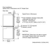 Bosch 500 Series HMB57152UC Built In Microwave, 27 inch Exterior Width, 1.6 cu. ft. Capacity, 950 W Watts, Stainless Steel Interior, Stainless Steel colour