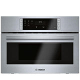 Bosch 500 Series HMB57152UC Built In Microwave, 27 inch Exterior Width, 1.6 cu. ft. Capacity, 950 W Watts, Stainless Steel Interior, Stainless Steel colour