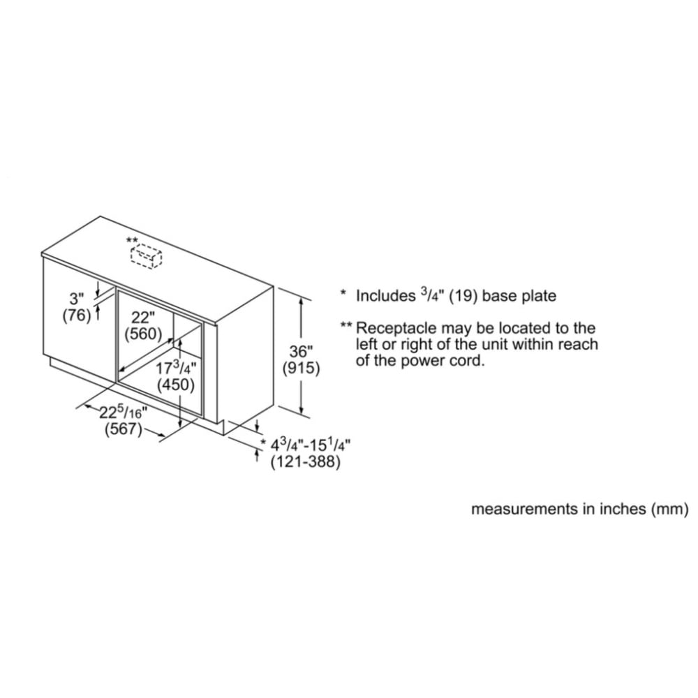500 Series, Speed Oven, 24'', Stainless Steel HMC54151UC