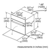 500 Series, Speed Oven, 24'', Stainless Steel HMC54151UC