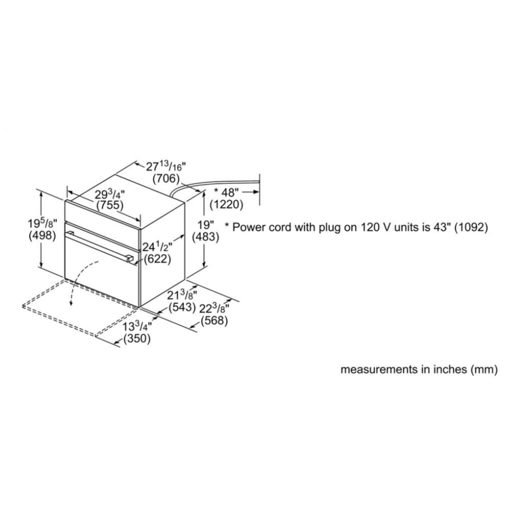 800 Series Speed Oven, 30'', Stainless Steel HMC80252UC