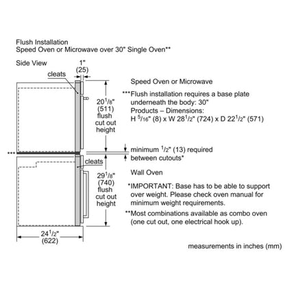 Benchmark®，高速烤箱，30''，不锈钢 HMCP0252UC