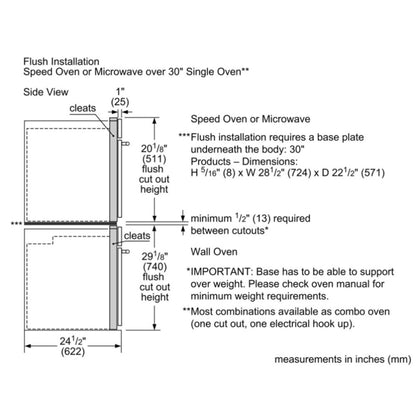 Benchmark®，高速烤箱，30''，不锈钢 HMCP0252UC
