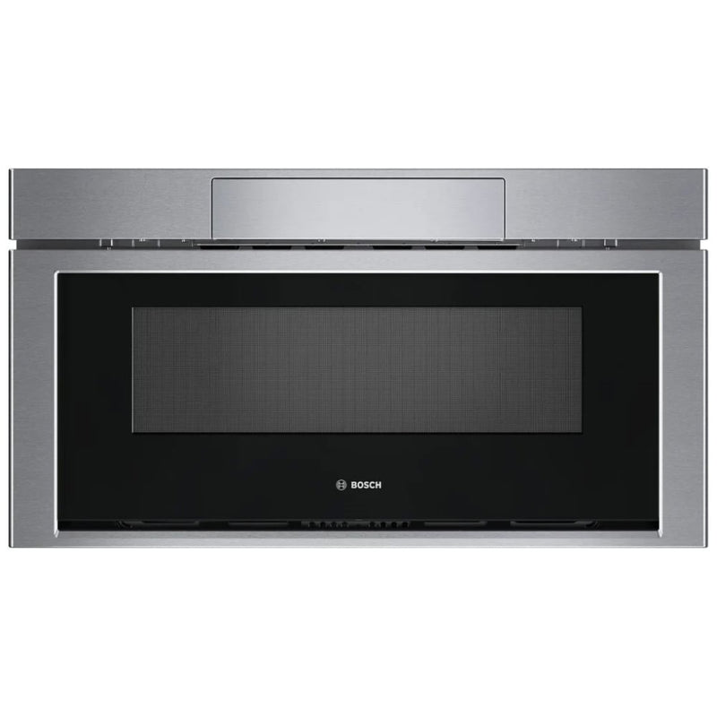 Bosch 800 Series HMD8054UC Microwave Drawer, 30 inch Exterior Width, 1.2 cu. ft. Capacity, 950 W Watts, Stainless Steel Interior, Stainless Steel colour