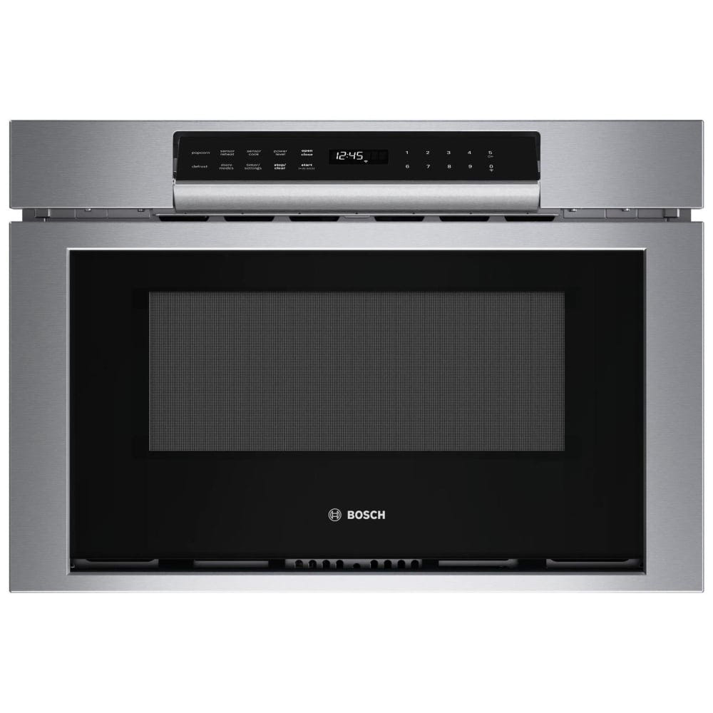 Bosch HMD8454UC 800 Series Drawer Microwave 24'' Stainless Steel