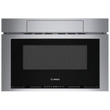 Bosch 800 Series HMD8454UC Microwave Drawer, 24 inch Exterior Width, 1.2 cu. ft. Capacity