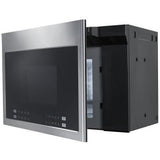 Haier HMV1472BHS Over the Range Microwave, 24 inch Exterior Width, 1.4 cu. ft. Capacity, 300 CFM, 1,000 W Watts, LED, Stainless Steel colour