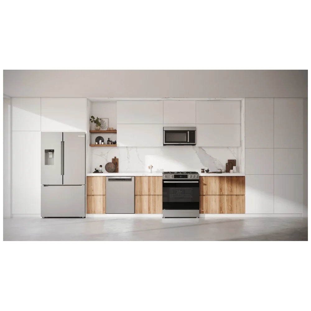 Bosch 300 Series HMV3055C Over the Range Microwave, 30 inch Exterior Width, 1.7 cu. ft. Capacity, 300 CFM, Convection, 1,000 W Watts, Incandescent