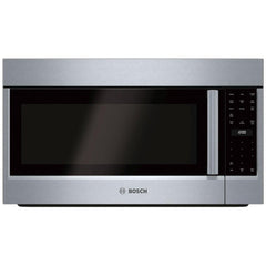 Bosch 500 Series HMV5053C Over the Range Microwave, 30 inch Exterior Width, 2.1 cu. ft. Capacity, 385 CFM, 1,100 W Watts, LED, Stainless Steel colour