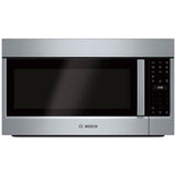 Bosch 500 Series HMV5053C Over the Range Microwave, 30 inch Exterior Width, 2.1 cu. ft. Capacity, 385 CFM, 1,100 W Watts, LED, Stainless Steel colour