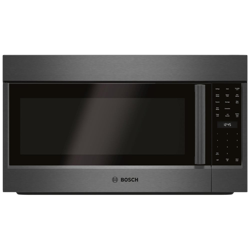 800 Series Over-The-Range Microwave, 76 x 45 cm, Black Stainless Steel HMV8044C