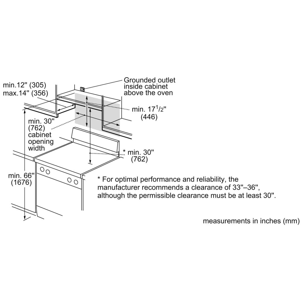 800 Series Over-The-Range Microwave, 76 x 45 cm, Black Stainless Steel HMV8044C