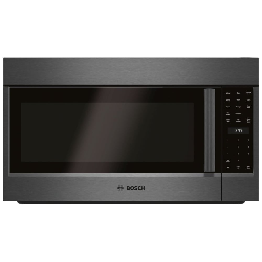 800 Series Over-The-Range Microwave, 76 x 45 cm, Black Stainless Steel HMV8044C