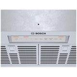 Bosch 300 Series HUI30253UC Cabinet Insert, 30 inch Exterior Width, 300 CFM, LED, Aluminum Mesh Filter, Stainless Steel colour
