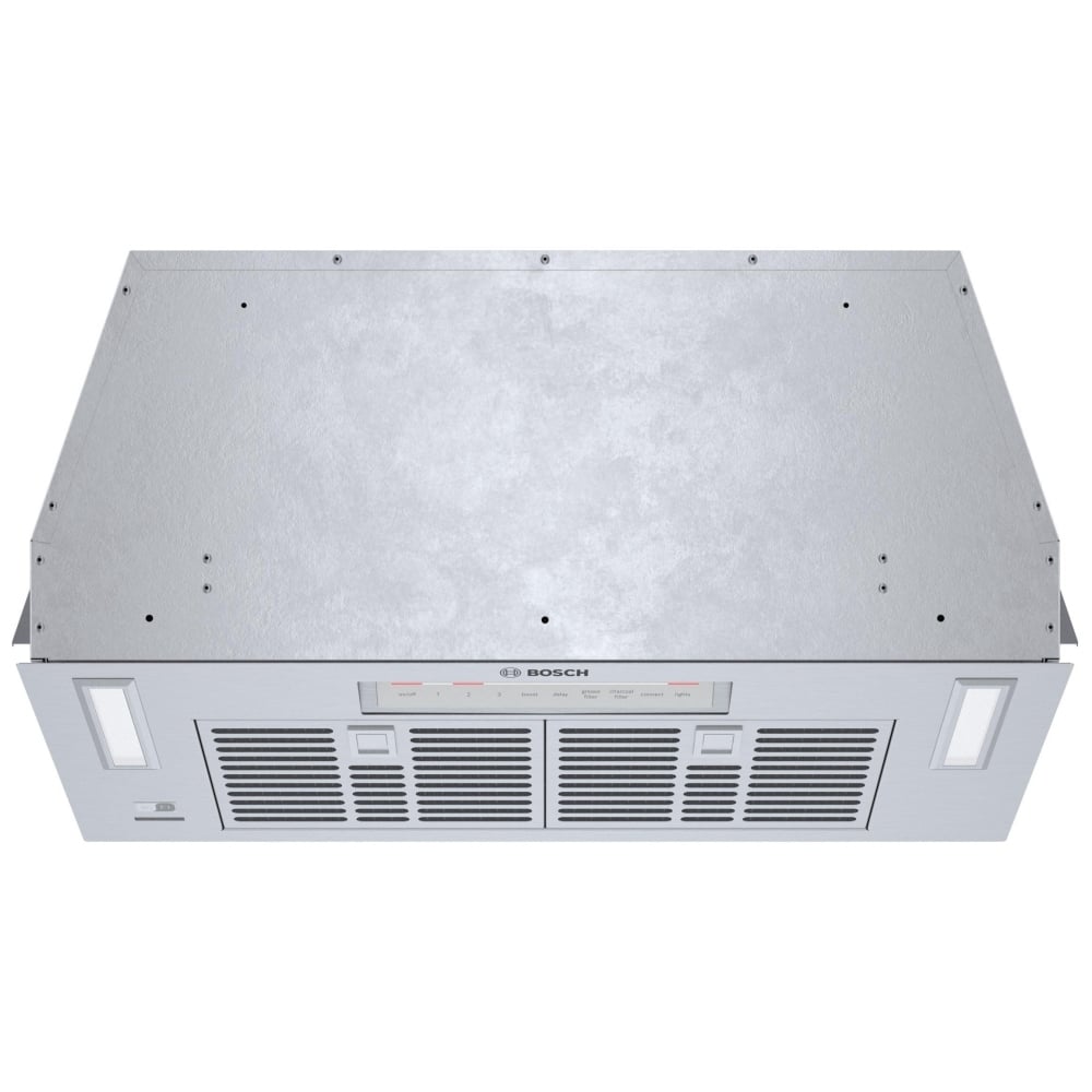 Bosch 300 Series HUI30253UC Cabinet Insert, 30 inch Exterior Width, 300 CFM, LED, Aluminum Mesh Filter, Stainless Steel colour