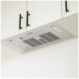 Bosch 300 Series HUI34253UC Cabinet Insert, 24 inch Exterior Width, 300 CFM, LED, Aluminum Mesh Filter, Stainless Steel colour