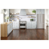 Bosch 300 Series HUI36253UC Cabinet Insert, 36 inch Exterior Width, 300 CFM, LED, Aluminum Mesh Filter, Stainless Steel colour