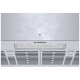 Bosch 300 Series HUI36253UC Cabinet Insert, 36 inch Exterior Width, 300 CFM, LED, Aluminum Mesh Filter, Stainless Steel colour