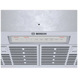 Bosch 800 Series HUI86553UC Cabinet Insert, 36 inch Exterior Width, 600 CFM, Stainless Steel colour