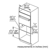 Bosch 500 Series 27" Warming Drawer HWD5751UC