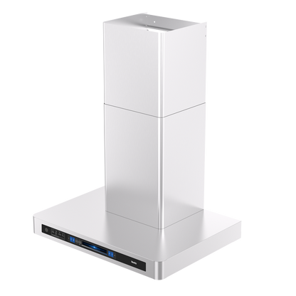 Hamburg 1000CFM 36'' Stainless Steel Wall Mount Voice Control DC Motor Range Hoods
