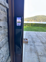 V5 Vision - 3D Face Recognition & 2K Video Doorbell Smart Lock - Black Colour