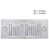 Kobe INX2730SQB-700-3 Cabinet Insert side view