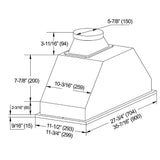 Kobe INX2936SQBF-500-2 Cabinet Insert