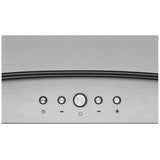 Hauslane IS-200SS-36 Range Hood, 36 inch Exterior Width, 600 CFM, LED, Baffle Filter, Stainless Steel colour