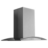 Hauslane IS-200SS-36 Range Hood, 36 inch Exterior Width, 600 CFM, LED, Baffle Filter, Stainless Steel colour