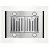 Hauslane IS-200SS-36 Range Hood, 36 inch Exterior Width, 600 CFM, LED, Baffle Filter, Stainless Steel colour