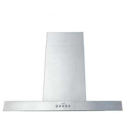 Kobe ISX2130SQB-2 Range Hood, 30 inch Exterior Width, Chimney, Island, 680 CFM