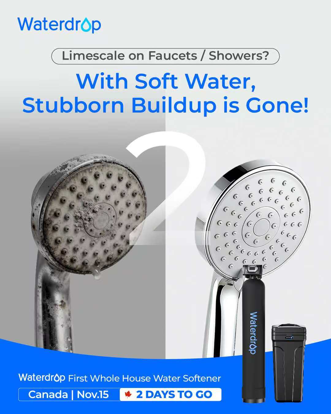 Waterdrop Softener WD-WHRO1A 28L