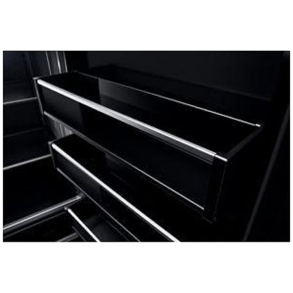 JennAir JBBFL30NMX Bottom Freezer Built In Column Refrigerator, 30 inch Width, ENERGY STAR Certified, Counter Depth, Custom Panel Ready, 16.3 cu. ft. Capacity, Ice Dispenser (Freezer Located), Panel Ready LCD Display, Ice Maker