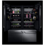 JennAir JBBFL30NMX Bottom Freezer Built In Column Refrigerator, 30 inch Width, Counter Depth, Custom Panel Ready, 16.3 cu. ft. Capacity, Water Dispenser (Interior), Ice Dispenser (Freezer Located), ENERGY STAR Certified, Panel Ready LCD Display, Ice Maker
