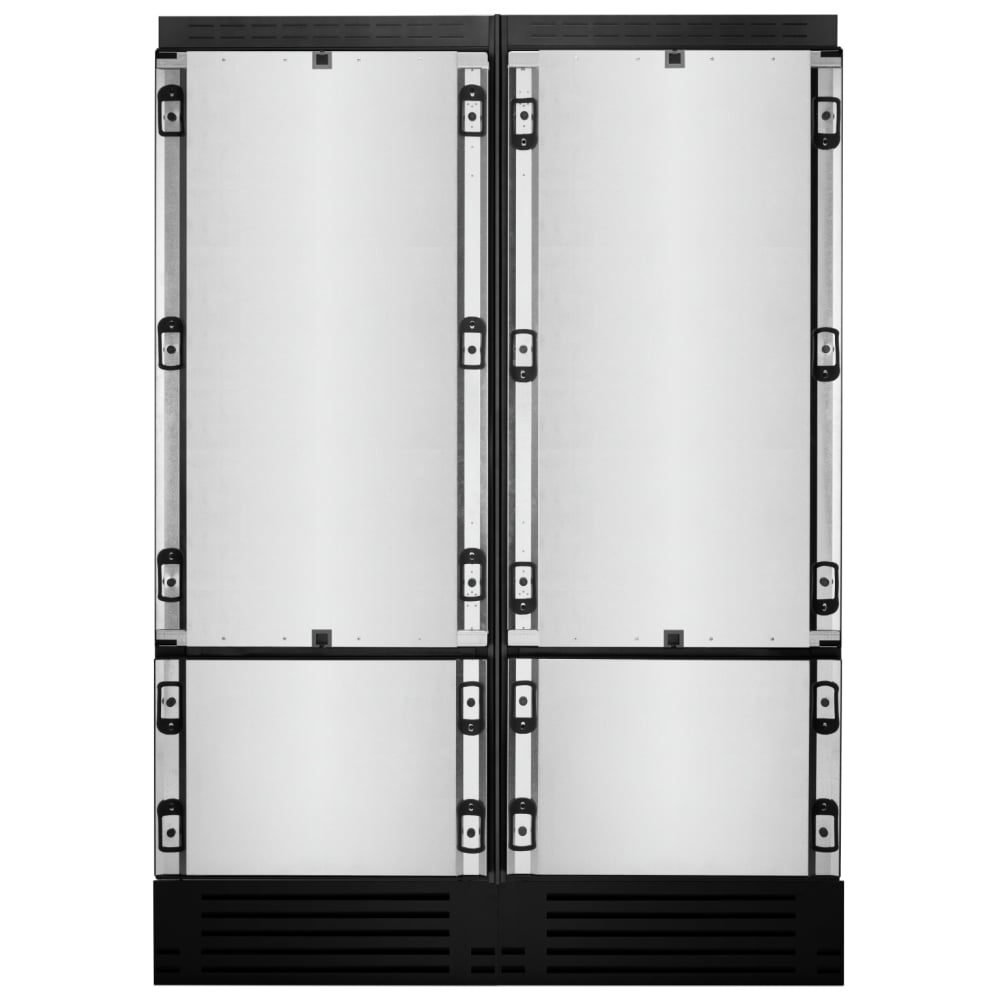 JennAir JBBFL30NMX Bottom Freezer Built In Column Refrigerator, 30 inch Width, ENERGY STAR Certified, Counter Depth, Custom Panel Ready, 16.3 cu. ft. Capacity, Ice Dispenser (Freezer Located), Panel Ready LCD Display, Ice Maker