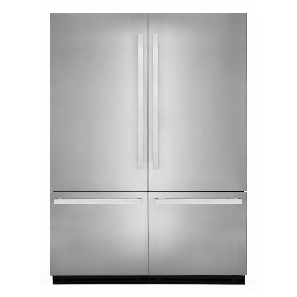 JennAir JBBFL30NMX Bottom Freezer Built In Column Refrigerator, 30 inch Width, ENERGY STAR Certified, Counter Depth, Custom Panel Ready, 16.3 cu. ft. Capacity, Ice Dispenser (Freezer Located), Panel Ready LCD Display, Ice Maker