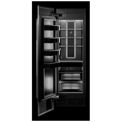 JennAir JBRFL24IGX Built In Column Refrigerator, 24 inch Width, ENERGY STAR Certified, Counter Depth, Custom Panel Ready, 13 cu. ft. Capacity, Water Dispenser (Interior), Panel Ready