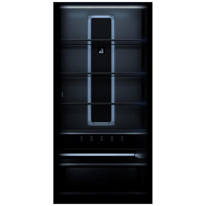 JennAir JBRFL24IGX Built In Column Refrigerator, 24 inch Width, ENERGY STAR Certified, Counter Depth, Custom Panel Ready, 13 cu. ft. Capacity, Water Dispenser (Interior), Panel Ready