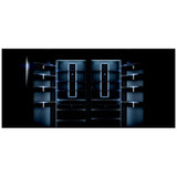 JennAir JBRFL24IGX Built In Column Refrigerator, 24 inch Width, Counter Depth, Custom Panel Ready, 13 cu. ft. Capacity, Water Dispenser (Interior), ENERGY STAR Certified, Panel Ready